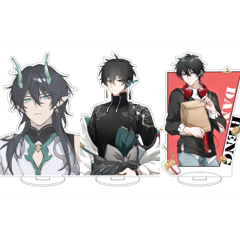 Anime Game Honkai Star RailImbibitor Lunae Acrylic Standee  Dan Heng Peripheral Collectible Gift Tabletop Decoration Keychain