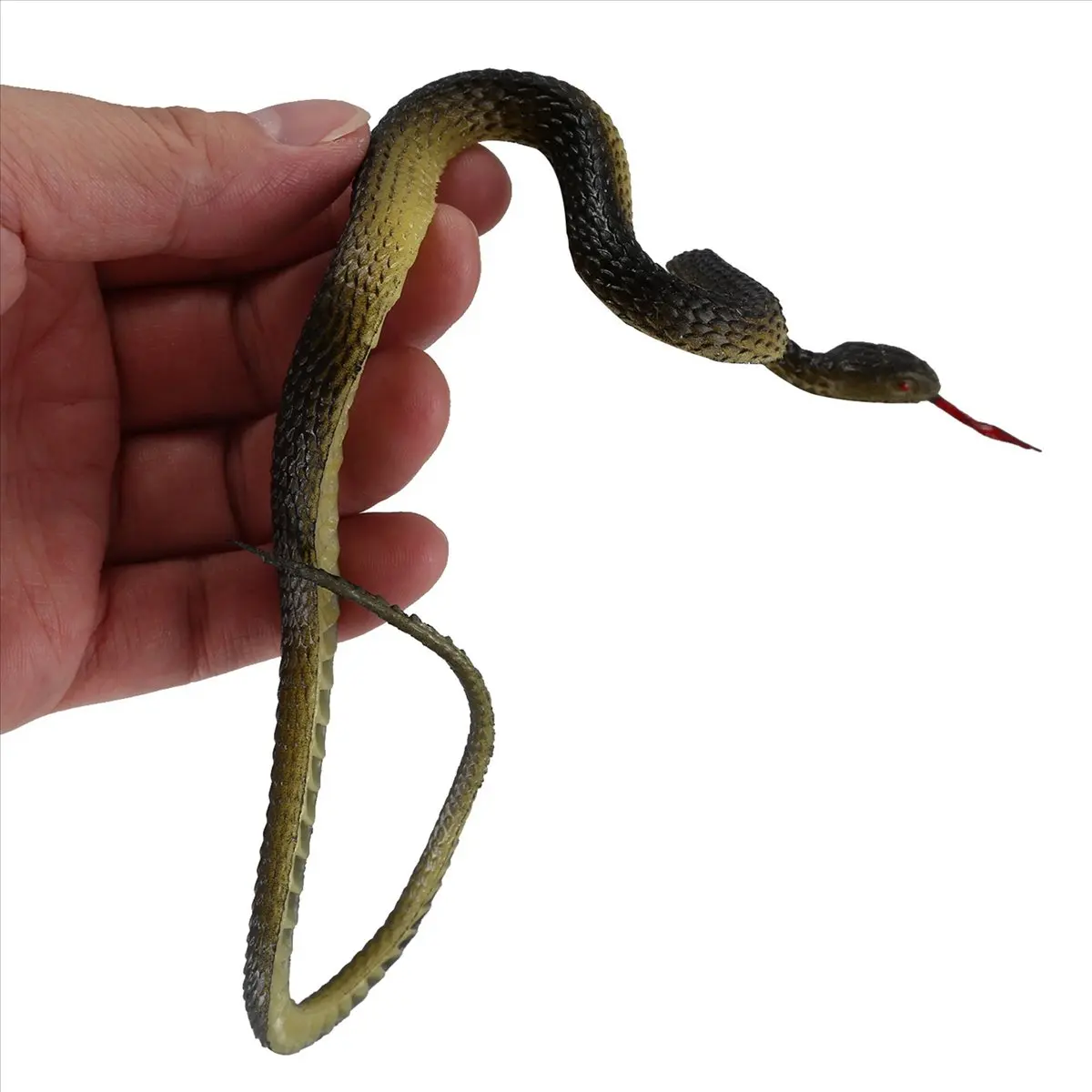 

*ABKM 4X резиновая змея, игрушечный трюк, садовый реквизит