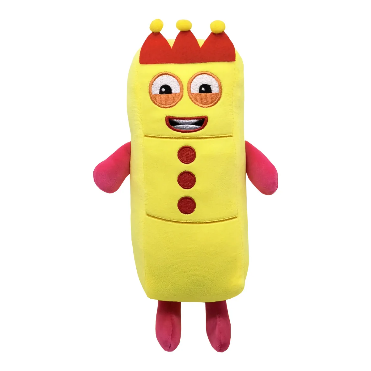 Hot Cartoon number Plush Doll Toy Educational Stuffed Movie TV number Toys Kids Gift early childhood education doll