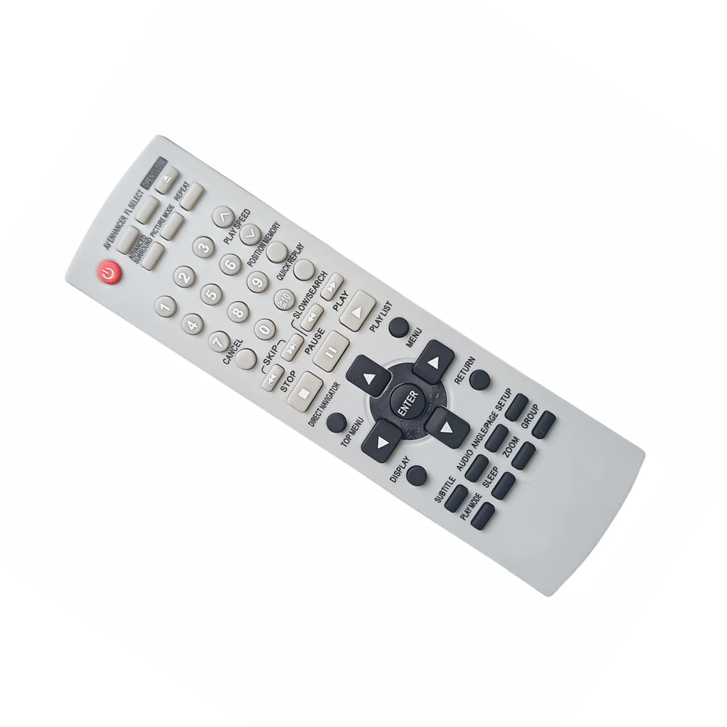 Novo controle remoto para Panasonic EUR 7621010   EUR 7621020   DVD-S75 EUR 7621070   N2QAJB 000043   DVD-RP56 EUR 7621080   Leitor de CD DVD