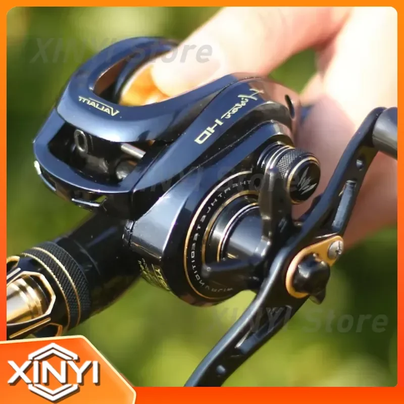 8.0:1 High Magnification Fishing Reel with 8kg Braking Force 4+1 BB Long-Distance Casting Magnetic Braking System for Fishing