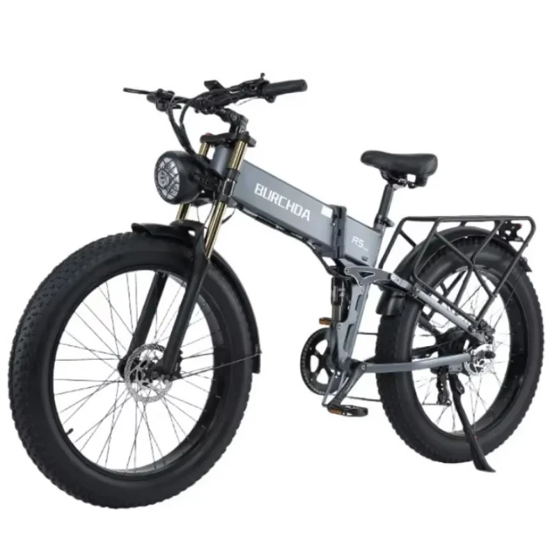 

Europe Stock Powerful Fat Tire Electric Bicycle Folding For Two Adults 48V 1000W Fashion Electric Bike Mountaectric Bike for Man