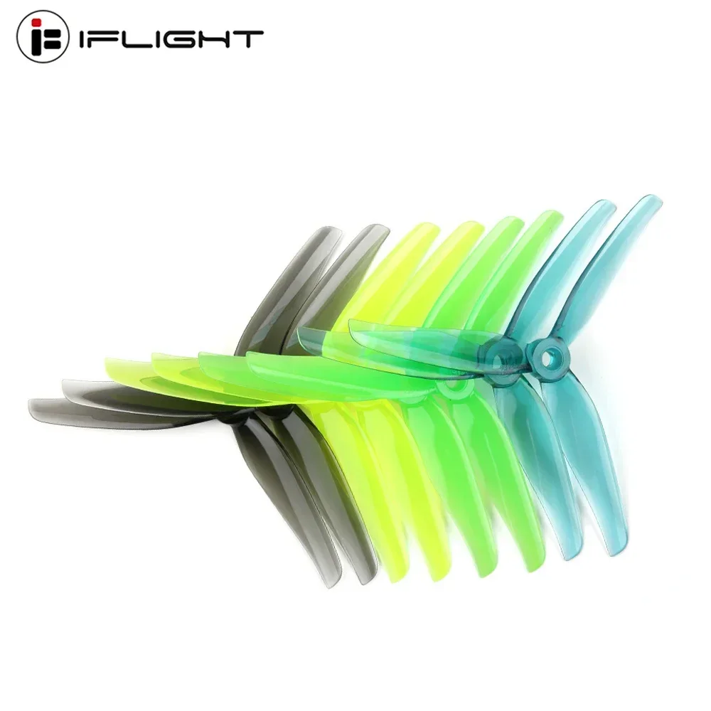 4pair IFlight Nazgul F5 5.1x3.5x3 / F6 6x4x3 Tri-blade Propeller FOR  22-23 Series Brushless Motor for RC FPV Drone Part