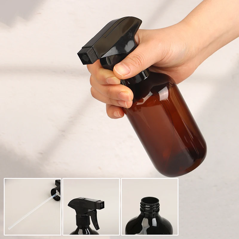 300/400/500ml Spray Bottle Plant Flower Herb Sprayer Garden Watering Pot Refillable For Plants Cleaning Solutions Hair Accessor