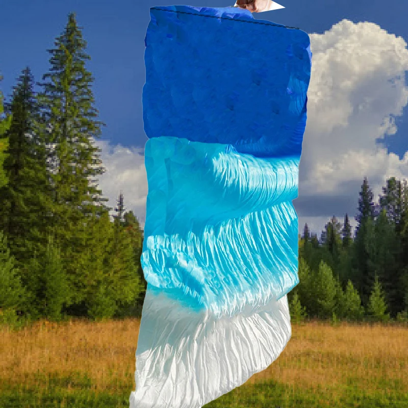 Zijden Sjaal Voor Buikdans Buitenvlaggen Voor Dans Aanbiddingsvlaggen Met Rechthoek Zijden Sluier Vlag Sjaal 100%