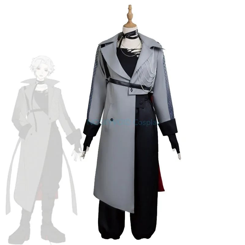 

2025 Nijssanji Kuzuha Cosplay Costume Men And Women Size VTuber Kuzuha's Anime Clothing Halloween Virtual YouTuber Full Outfits