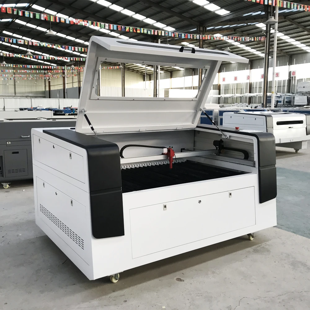 Gemengde Gesneden Dubbele Kop 1390 150W 300W Laser Co2 Lasersnijmachine Lasersnijder Voor Acryl