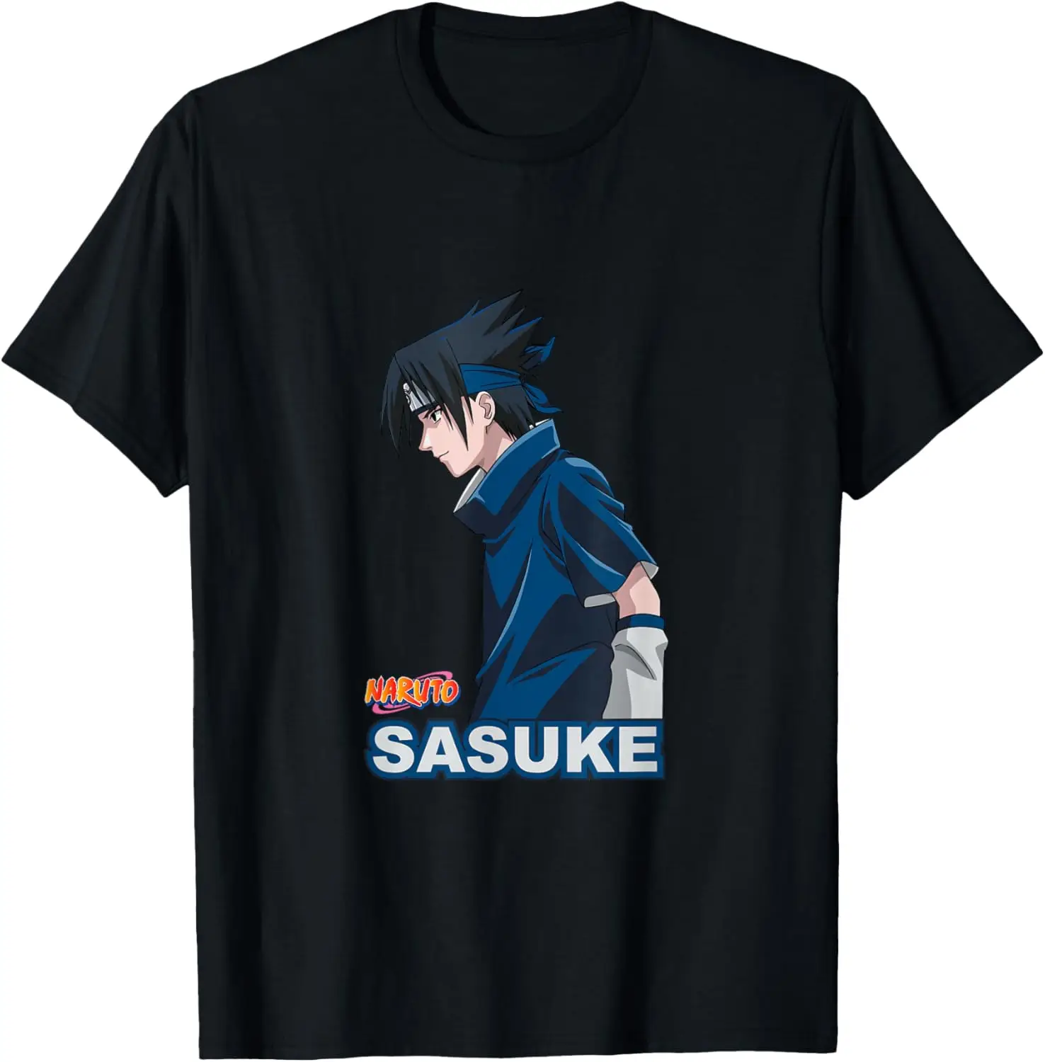 Naruto Classic Sasuke Side View T-Shirt S-6XL