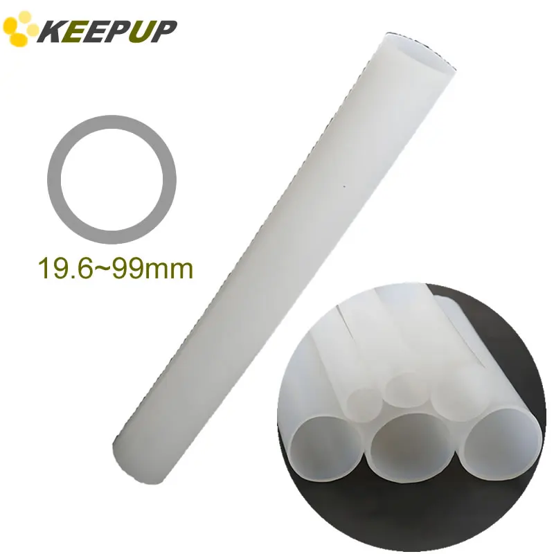 Industrial silicone tube Translucent hose Drain pipe elasticity durable  Resistant to high low temperatures OD 20 21 25 29 31 mm