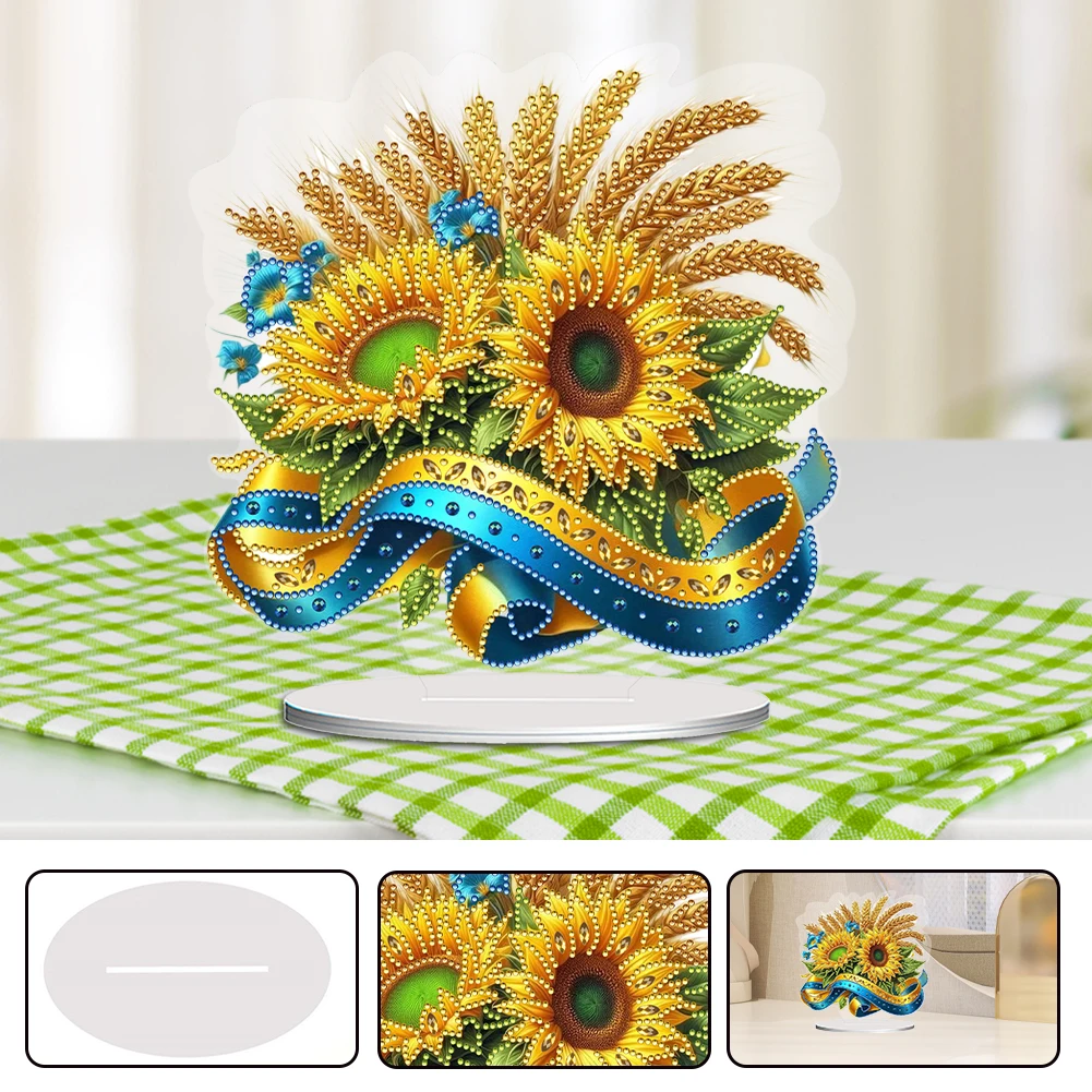 

High-Quality DIY Diamond Painting Art Kit for Tabletop Decor with Classic Style and Bright Colors for Home Use