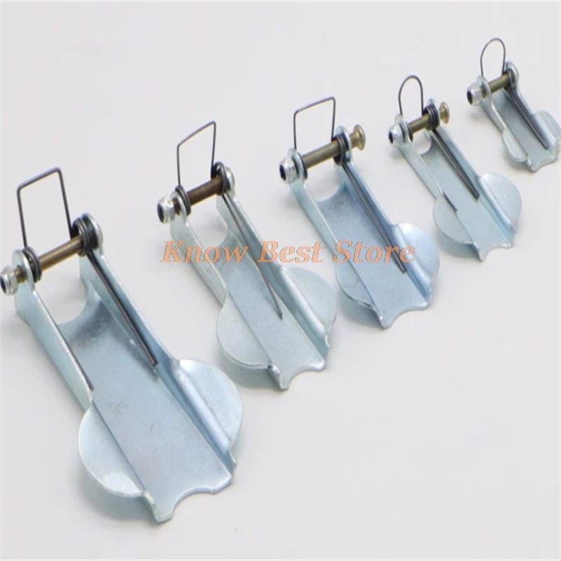 1PCS Crane Container Hook Clamp Button Insurance Safety Card Buckle Anti Tripping Spring Card Safety Tongue 1T 2T 3T 5T 8T