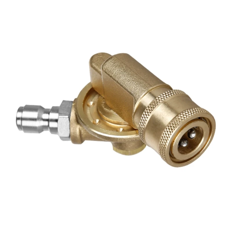 Pressure Washer Pivoting Coupler 240 Degree Rotatable Pressure Washer Accessory Dropship