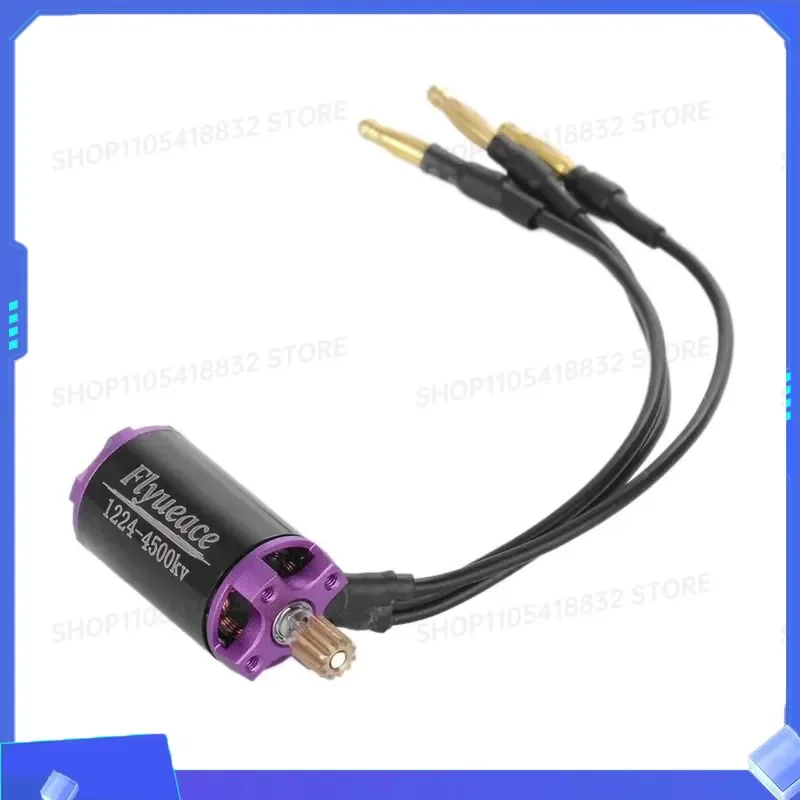 New 25A ESC 1224 4500KV Outer Rotor Brushless Motor Combo Set for FMS FCX24 FCX24M SCX24 1/24 RC Crawler Upgrade Accessories