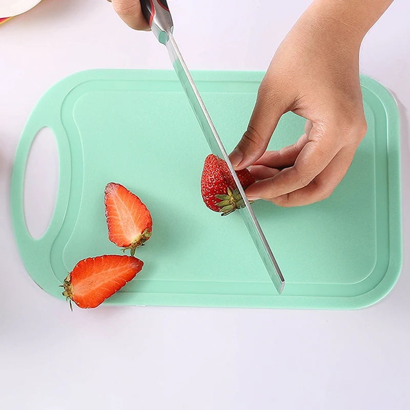 1PC Food Chopping Block Chopping Board Mini Non-Slip Kitchen Meat Fruit Vegetable Cutting Board Food Slice Cut Chopping Block