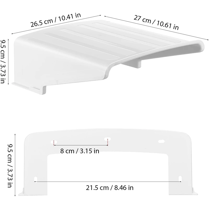 Weatherproof Protective Cover for CCTV Turret Cameras - Waterproof Rainproof Outdoor Security Camera Housing