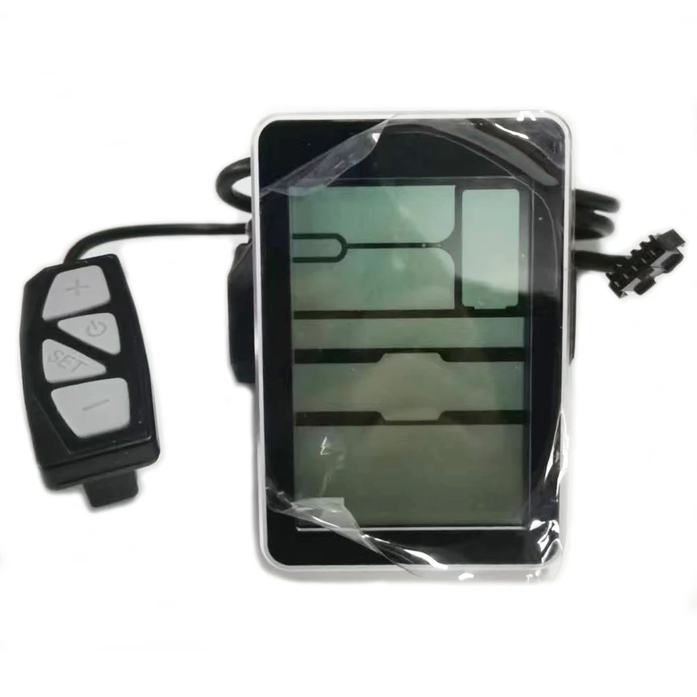 

Nulkomma B862 Electric Bicycle LCD Display Meter 5-pin SM Plug Ebike Speed Control Panel Ebike Conversion Kit