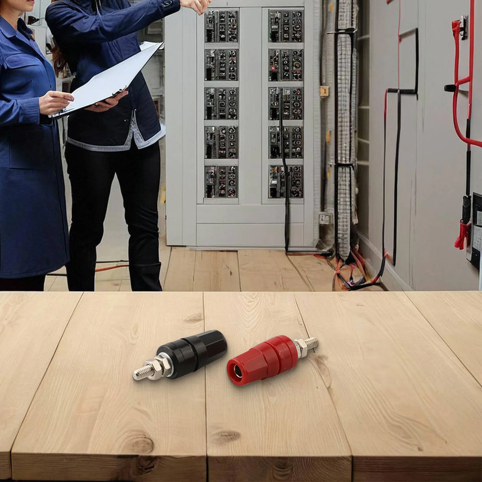 

Банановый разъем для электроники DIY, 4 мм, длина 37,5 мм, корпус из АБС-пластика, простая установка, без пайки