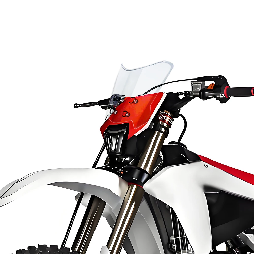 

For FANTIC XE_o XE 125 50 300 motorcycle adventure windshield extension style Windscreen Wind Deflector Screen