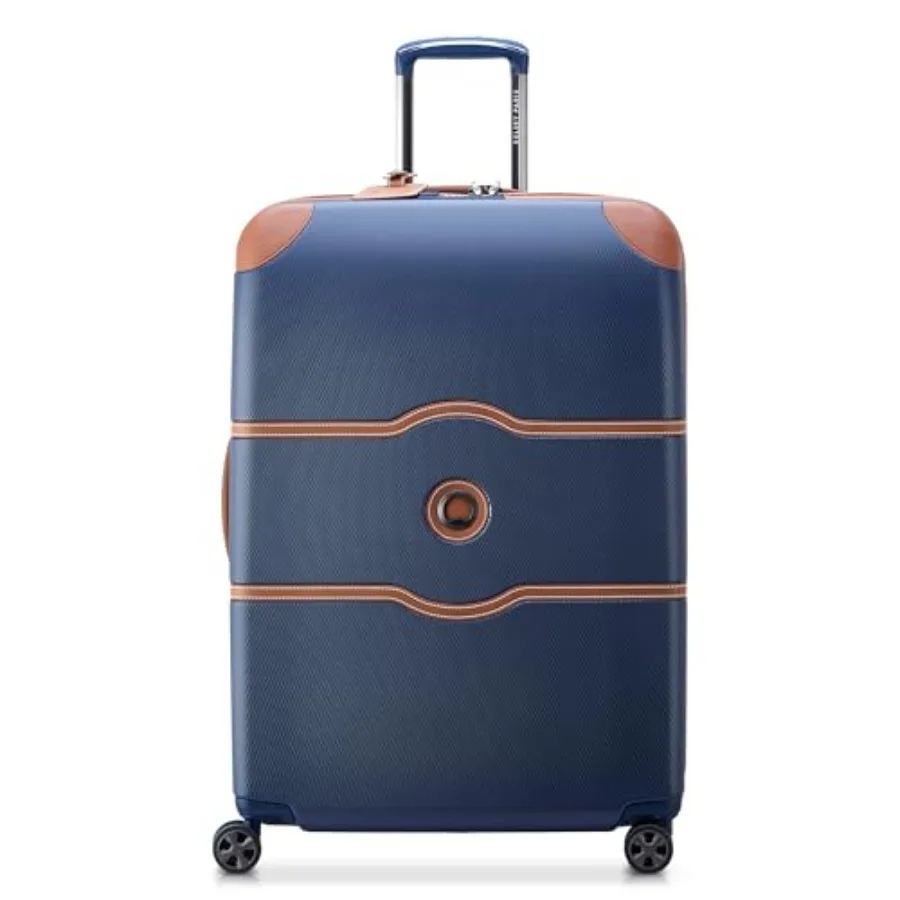 

Chatelet Air 2.0 Hardside Checked Luggage for Travel Polycarbonate, Black TSA Lock, 360 Spinner Wheels, 10-Year Warranty