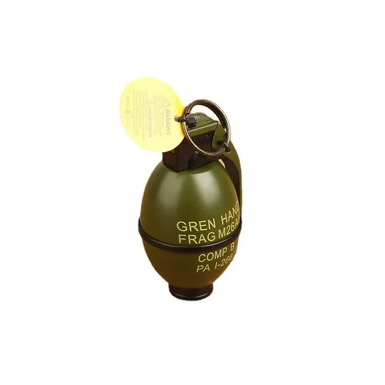 No. 805 Machine Paint Grenade Windproof Gas Lighter Gift Pendant Source Factory Excellent Direct Sales Wholesale