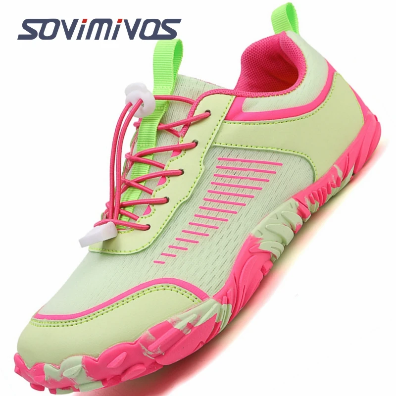 

Women's Trail Running Barefoot Shoes | Wide Toe Box Minimalist Sneakers | Zero Drop Cross Trainer Minimalist Barefoot Shoes