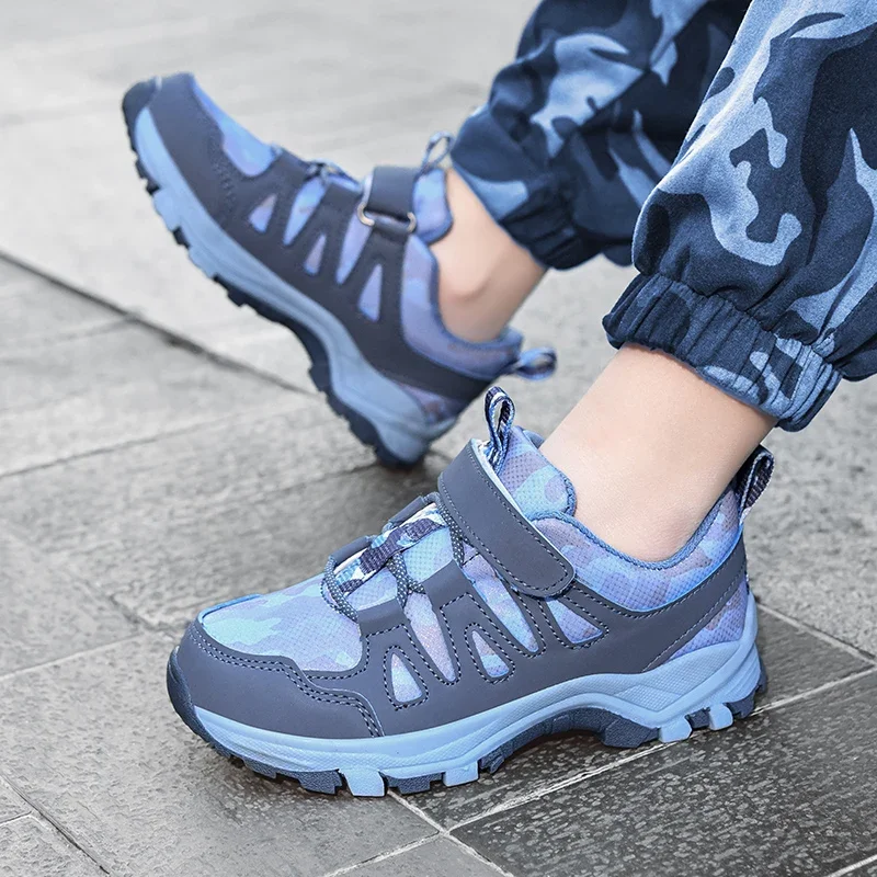 

New Spring Outdoor Anti Slip Shoes Student Kid Footwear Teenager Summer Winter Man Casual Sneaker Children's Camouflage Sneaker