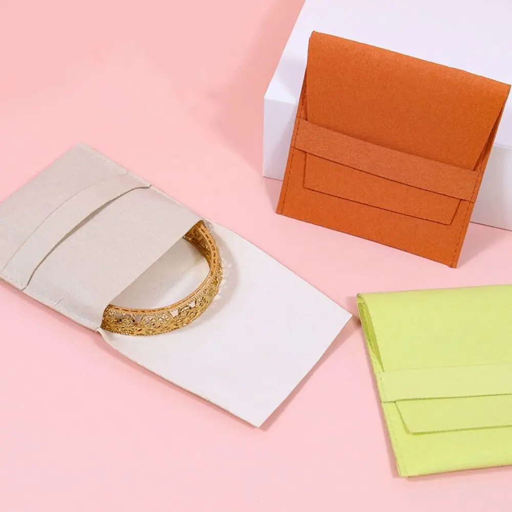 10 قطعة خواتم قلادة مجوهرات التعبئة حقيبة حامل أقراط سوار مجوهرات حقيبة التخزين محفظة صغيرة المخملية مجوهرات المنظم #3