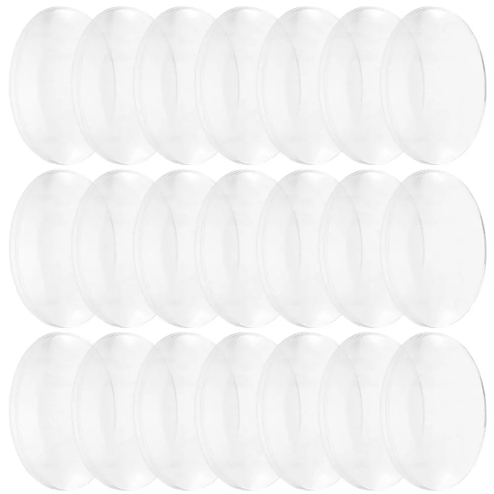 

50pcs Double Convex Science Experiment Teaching Tool Physics Optical Lens Kit Biconvex Lens For Laboratory Learning Aids