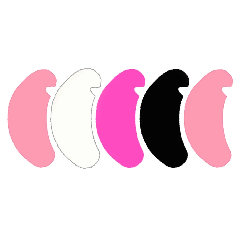 1Pair Reusable Eyelash Pads Silicone Stripe Lash Lift Eyelash Extension Eye Hydrogel Patches Under Eye Gel Patch Makeup Tools