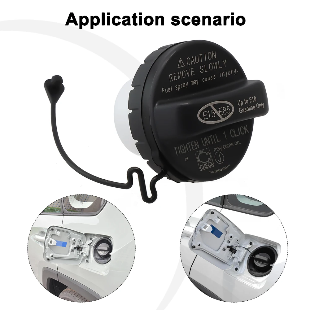 

77300-06040 для Toyota Camry, крышка топливного бака, крышка бензобака, резьбовой стиль, практичные черные аксессуары для транспортных средств