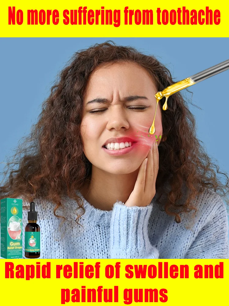 

Just a few drops、Quickly repair gingivitis, gum recession, bleeding gums
