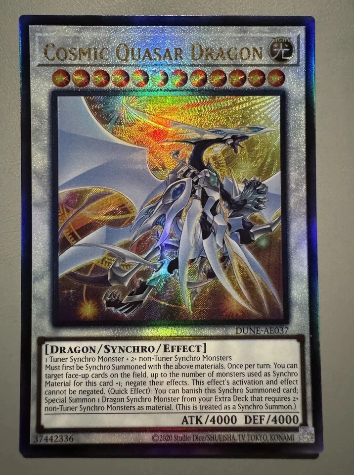 yugioh cosmic quasar dragon deck YU-GI-OH! - Shooting (LC05-EN005) - Legendary Collection 5D's - Limited Edition Clear Mind 💥 Limit Over
