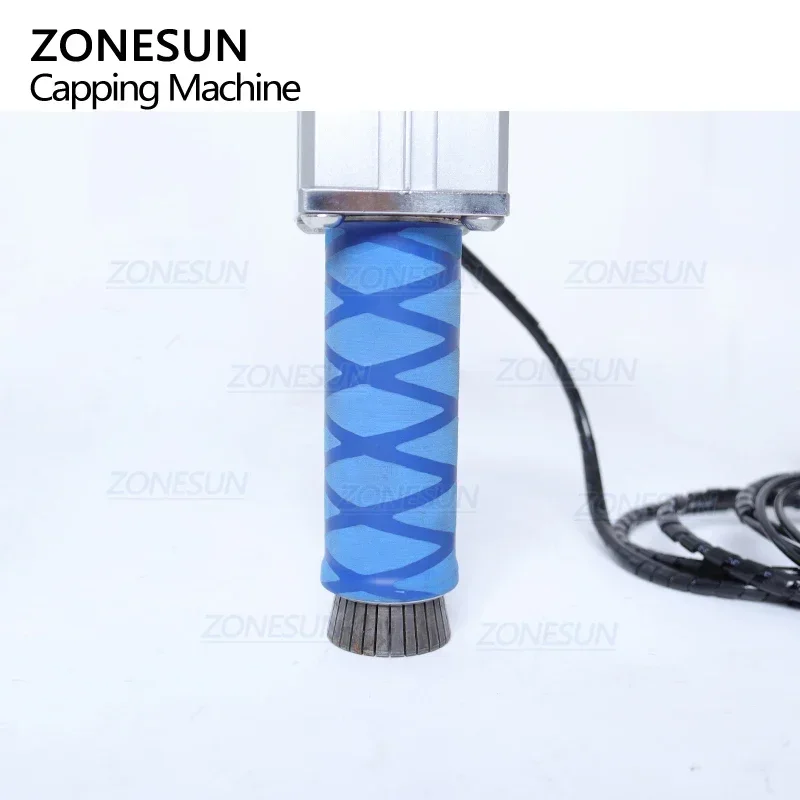 ZS-YGP1 Handheld Full Pneumatic Perfume Spray Bottle Metal Cap Pressing Crimping Capping Machine