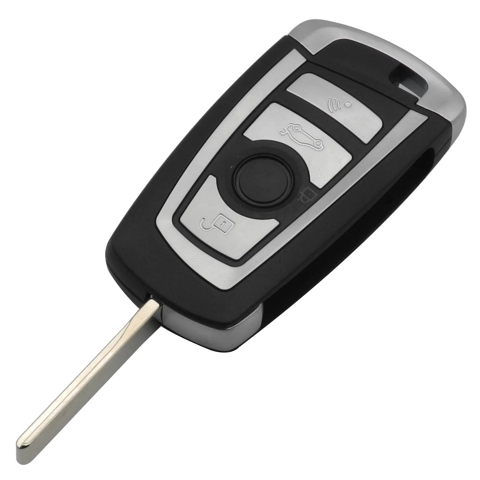 Jingyuqin EWS Flip Remote Key 315MHz/433MHz PCF7935AA ID44 Chip Refit for BMW E38 E39 E46 M5 X3 X5 Z3 Z4 HU58 HU92 4 Button