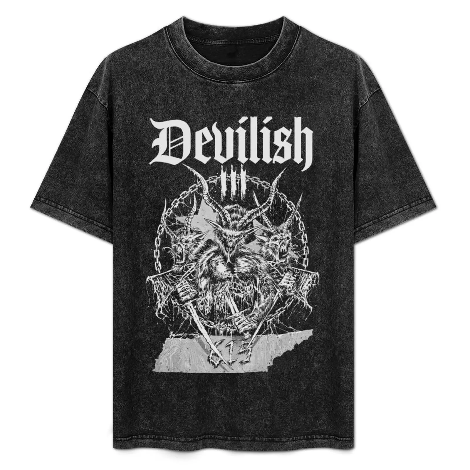 Devilish Trio 615 T-Shirt for a boy vintage clothes mens t shirts pack