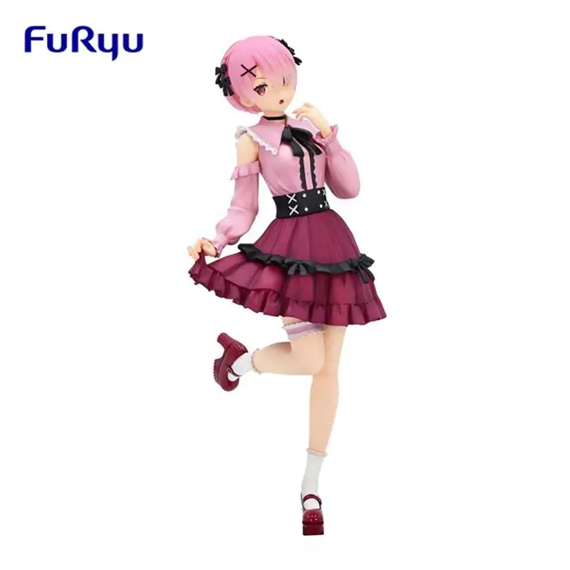 

Original FuRyu Trio Try iT Series Re:Life in a different world from zero Ram ootd PVC Anime Figure Action Figures Model Toys