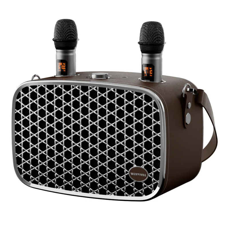 

2025 hot sale Wanyinba G7 All-In-One Dynamic Microphone Home Outdoor Karaoke for Bluetooth Speaker with Dual Cardioid XLR Connec