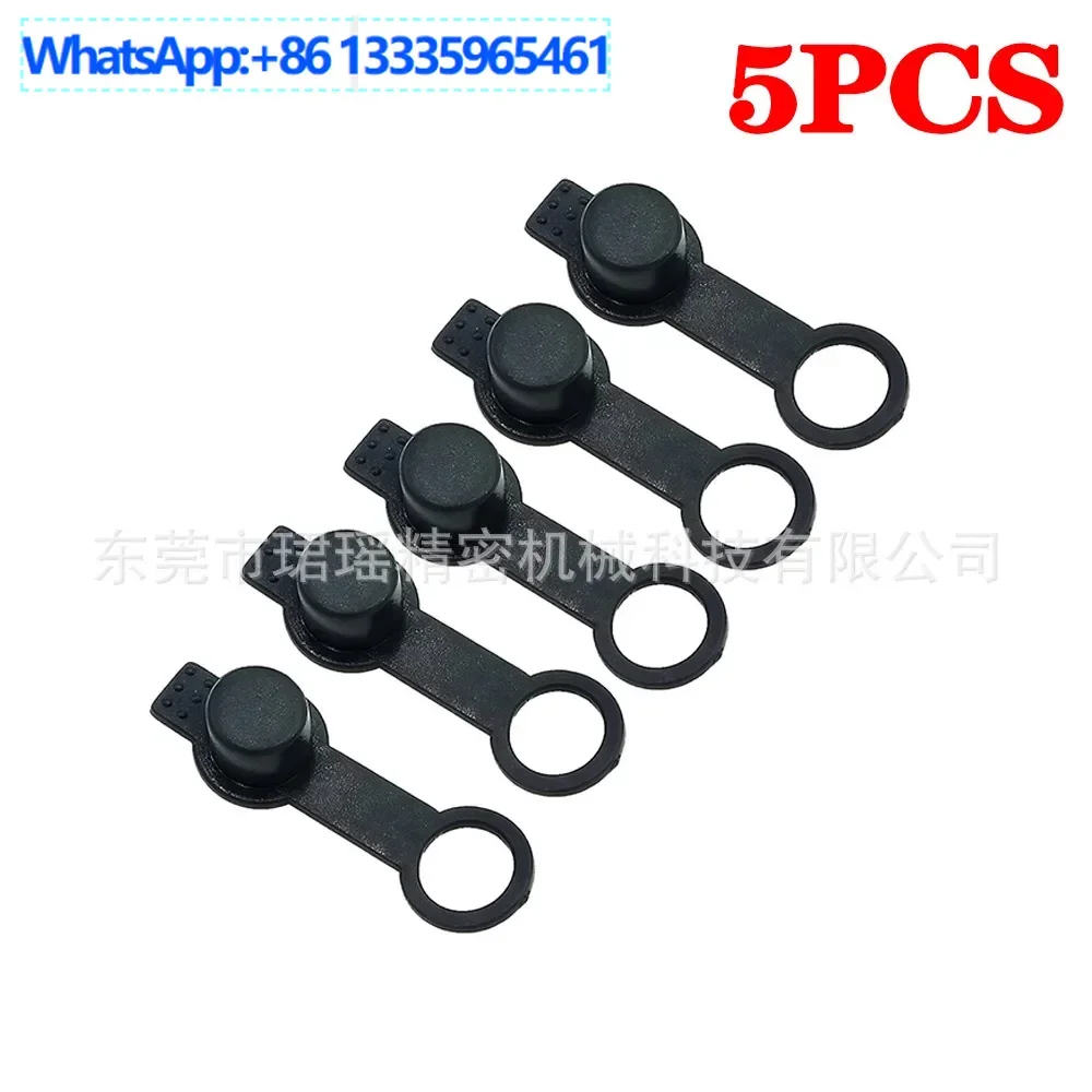 

10SET*5PCS HPA Gas Tank Regulator Rubber Filled Cover, Male Foster Quick Disconnect Dust Cover