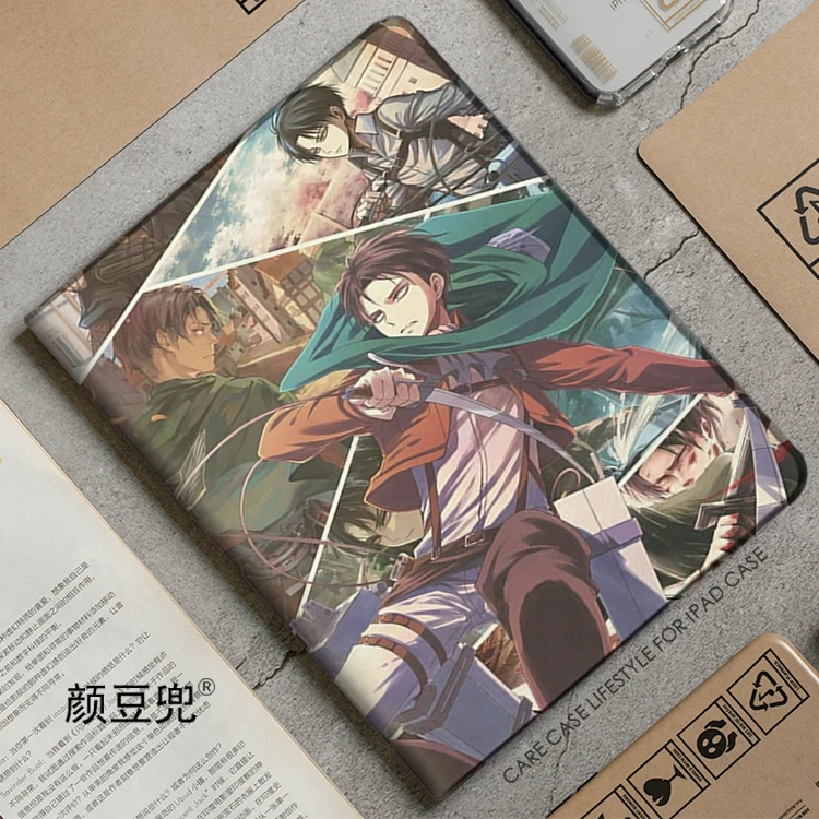 

Anime Levi Case For iPad 10.2 7th 8th Air 2 3 Mini3 5 6 Case Luxury Silicone For iPad Air 4 5 iPad Pro11 Case