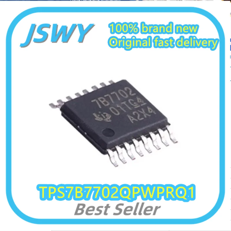 

(10/50pcs) TPS7B7702QPWPRQ1 TPS7B7702 Silkscreen 7B7702 HTSSOP-16 Linear Voltage Regulator Chip IC New Original Electronics