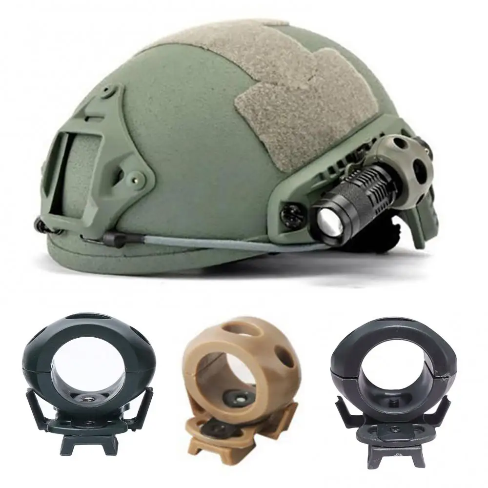 for Flashlight Hot Sale Outdoor Quick Release Clamp Holder Mount Fast Helmet helmet motorcycle каска строительная