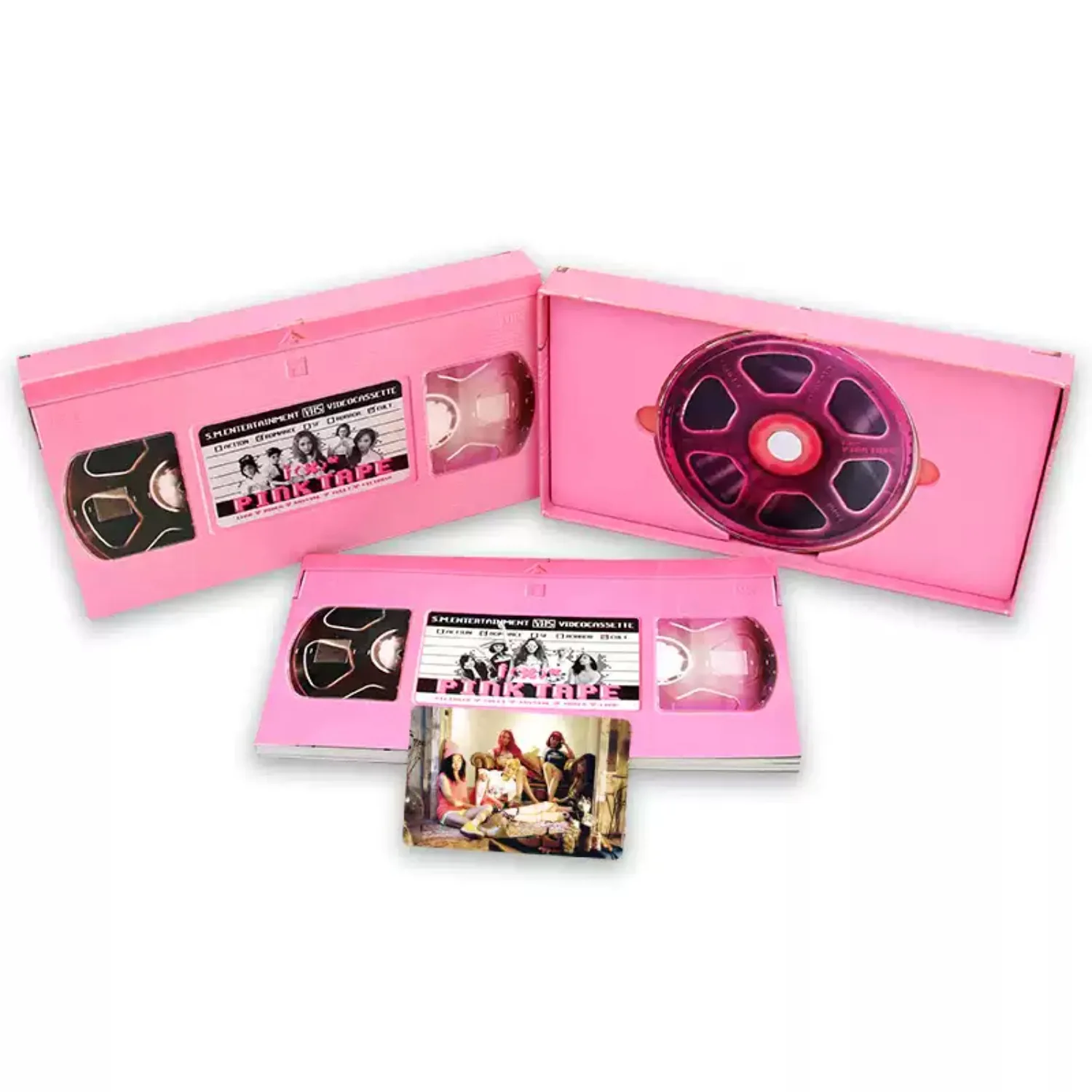 Álbum de Estúdio Pink Tape, K-pop Icônico Vanguardista com Design VHS, CD com Faixas Lendárias e Características