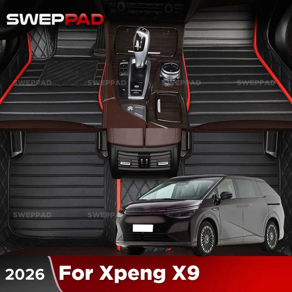 Image of Für Xpeng X9 2026 Auto-Fußmatten Allwetter-Teppichabdeckung Bodenauskleidung Innenraumschutz Zubehör