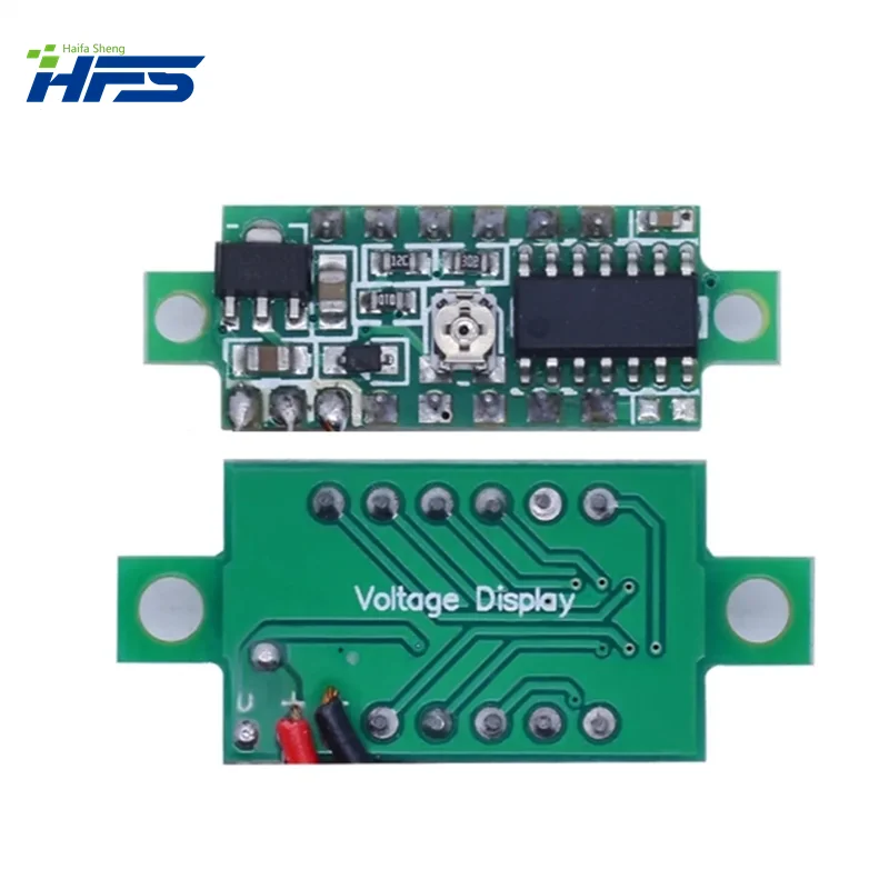 0.28 Inch Dc 0-100V 3-draads Mini Gauge Spanningsmeter Voltmeter Led Display Digitaal Paneel Voltmeter Meter Detector Monitor Tools