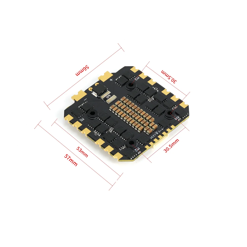 Axisflying 80A+F405/F722 STACK For 13inch FPV Drone 6-8S Input