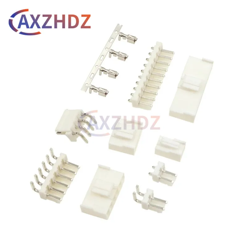 

20PCS VH 3.96mm 2Pin 3Pin 4P 5P 6P 7P 8P 9P 10P JST Male Female Connector Horizontal Straight Pin Header Housings Terminal Block