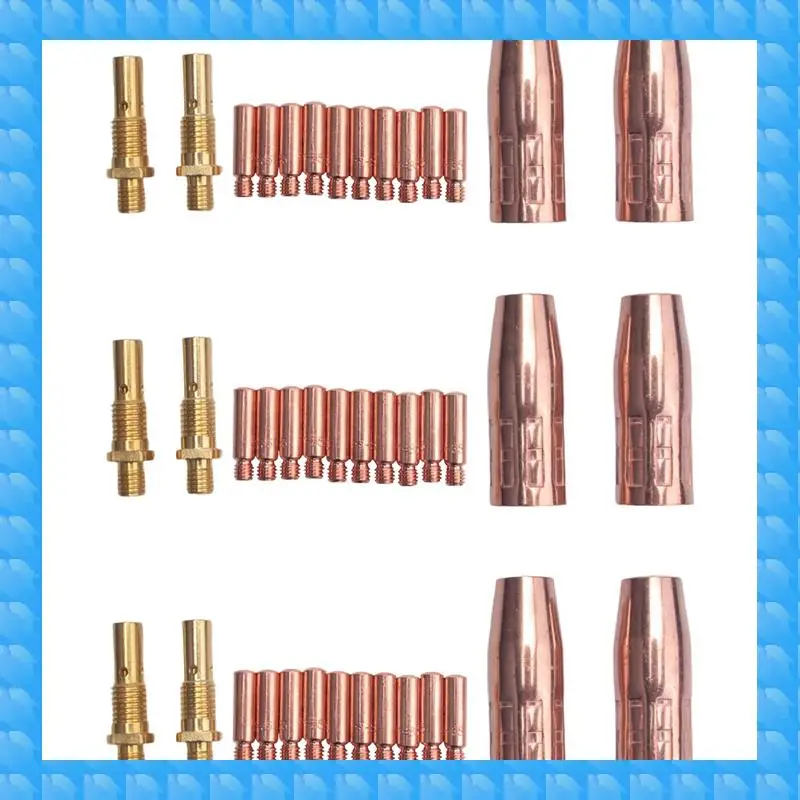 

ETRT 42Pcs Mig Welding Torch Accessories Kit For Tweco Mini /1 & Lincoln Magnum 100L MIG Welder Nozzle Tip Kit