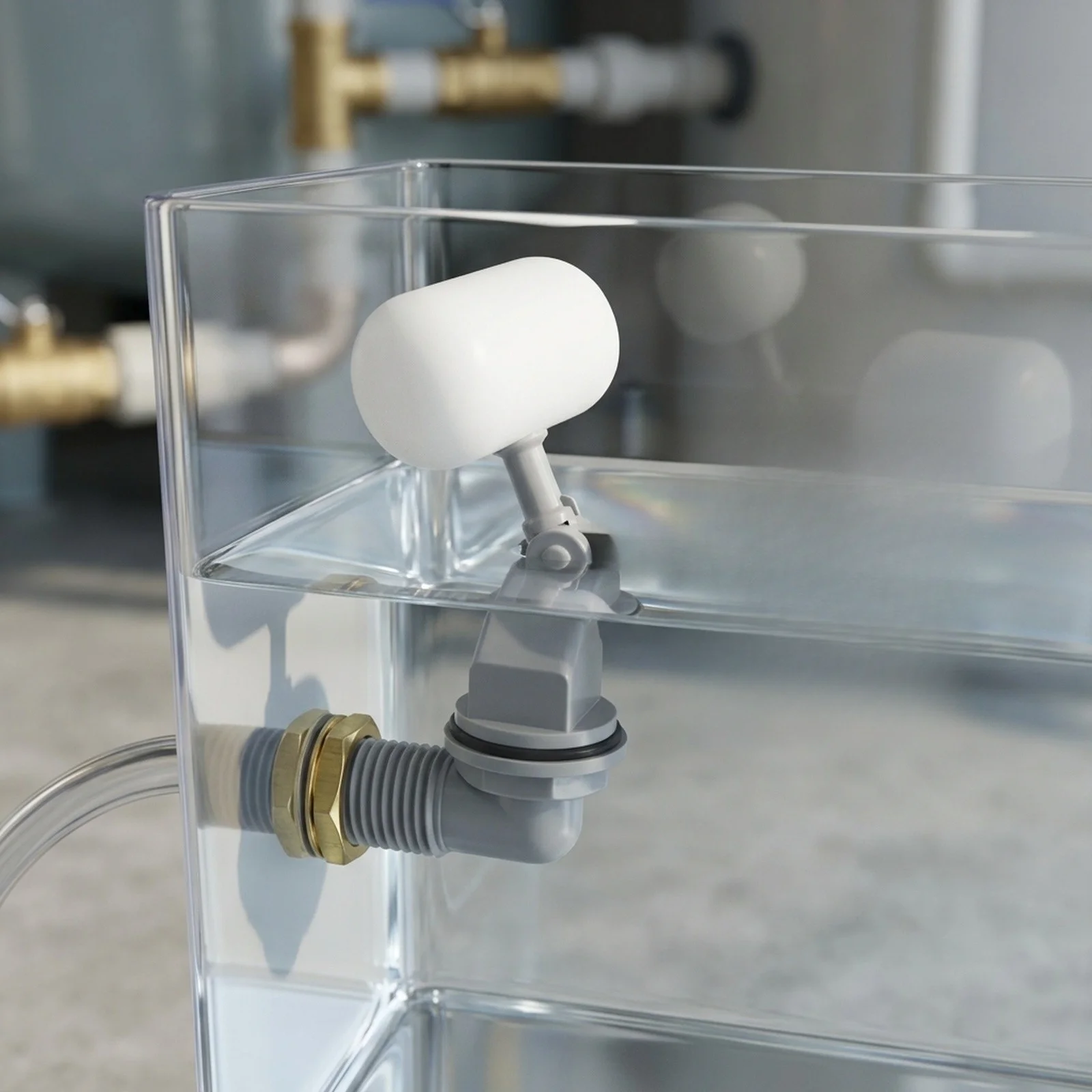 For Cooling Towers Adjustable Float Valve Lead-free Sealing Water Effect Wide Adaptability Avirulent Insipidity
