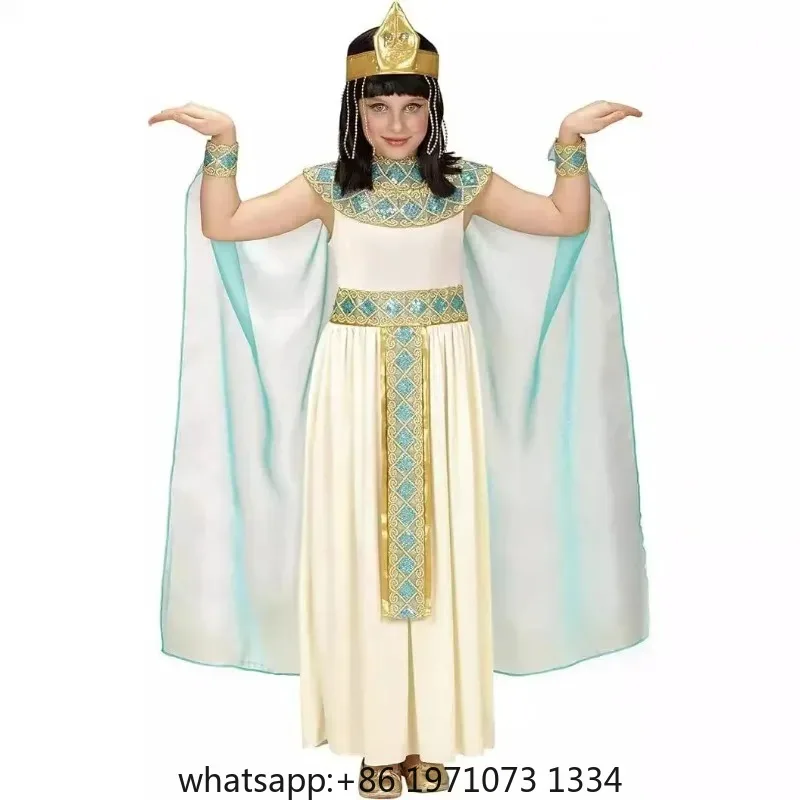 Cleopatra Costume Girls Cleopatra  Egyptian  Egyptian Dress for  Halloween