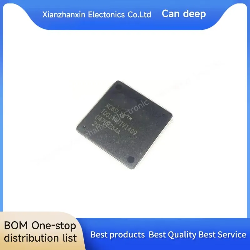 1PCS/LOT XC6SLX4-2TQG144 XC6SLX4-TQG144 XC6SLX4-TQ144 XC6SLX4 QFP144  Field programmable gate array